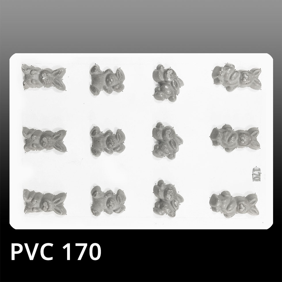 PVC-170-COELHINHOS-DIVERSOS-4-TIPOS PVC-170-COELHINHOS-DIVERSOS-4-TIPOS