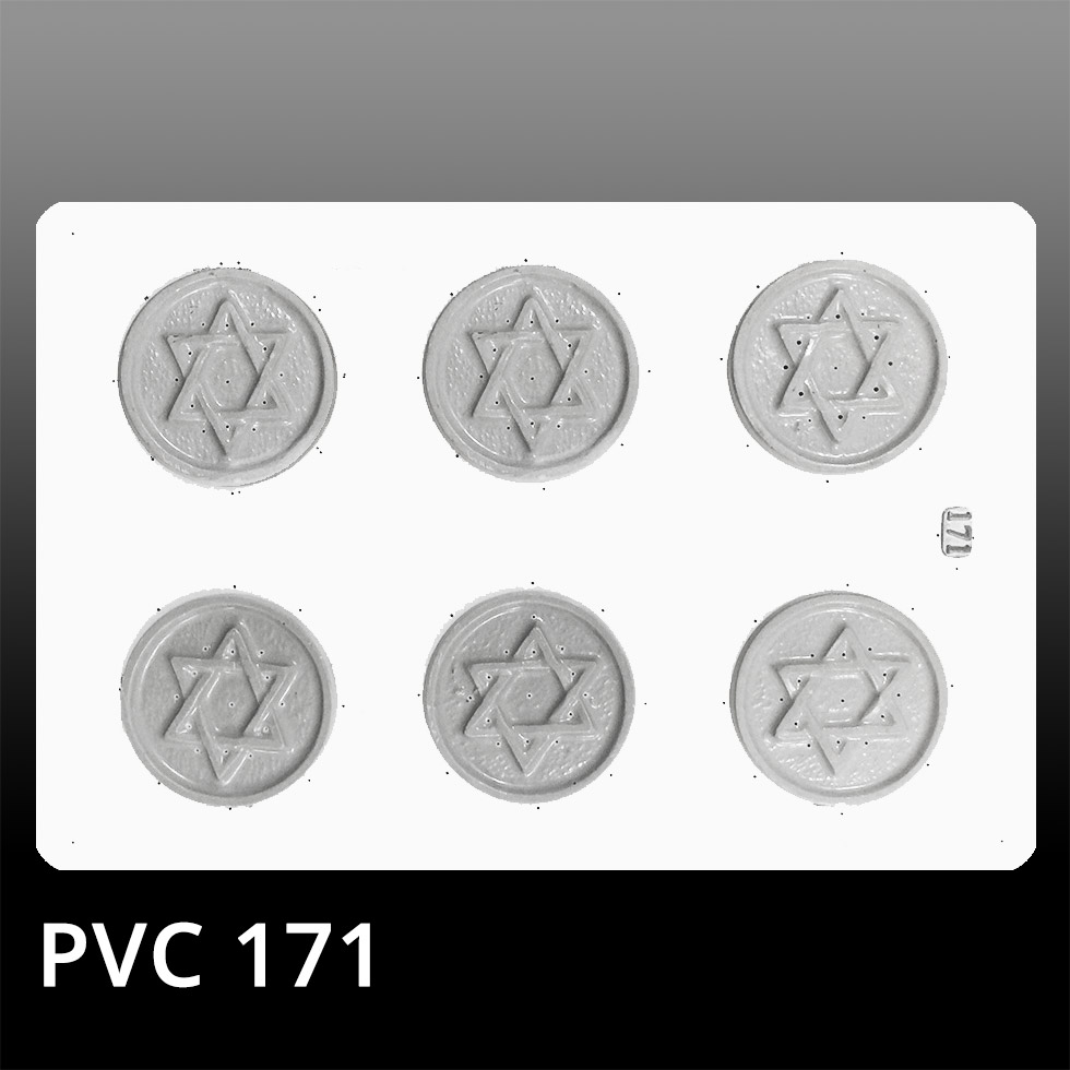 PVC-171-MOEDA-ESTRELA-JUDAICA PVC-171-MOEDA-ESTRELA-JUDAICA